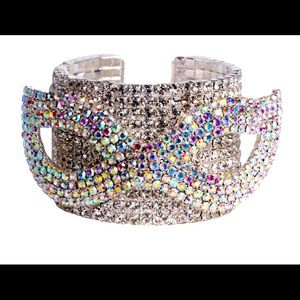 Masquerade Rhinestone Cuff